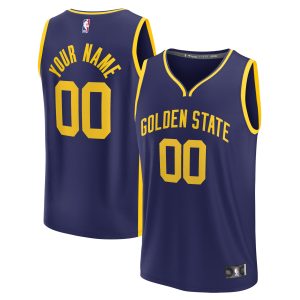 Fanatics Golden State Warriors Navy Fast Break Replica Custom Notable Jersey Statement Edition New arrival! Check out this fresh and exciting jersey.