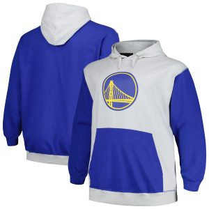 Fanatics Golden State Warriors Royal/Silver Big & Prime Tall Primary Arctic Pullover Hoodie For the true fans! Secure this authentic jersey now.