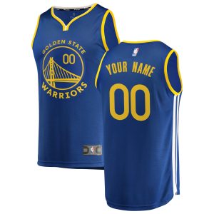 Fanatics Golden State Warriors Youth Royal 2019/20 Fast Break Custom Replica Jersey Impressive Icon Edition Flash sale! Snag this great jersey at a discounted price.