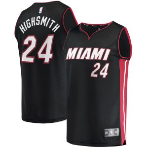 Fanatics Haywood Remarkable Highsmith Miami Heat Black 2021/22 Fast Break Replica Jersey Icon Edition New arrival! Check out this fresh and exciting jersey.
