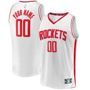 Fanatics Houston Rockets White Fast Break Custom Replica Jersey Association Phenomenal Edition Perfect fit! Order this comfortable jersey.