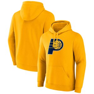 Fanatics Indiana Pacers Gold Primary Logo Superior Pullover Hoodie Unbeatable style! Get this stylish jersey now.