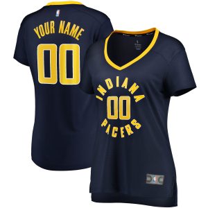 Fanatics Indiana Pacers Women's Navy Fast Break Custom Stunning Jersey Icon Edition Designed for performance! Get this functional jersey.