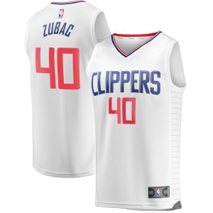 Fanatics Ivica Zubac LA Clippers White Fast Break Replica Luxurious Jersey Association Edition Flash sale! Snag this great jersey at a discounted price.