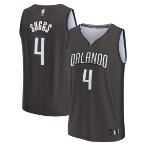 Fanatics Jalen Suggs Orlando Sophisticated Magic Black Fastbreak Jersey City Edition Stand out from the crowd! Wear this eye - catching jersey.