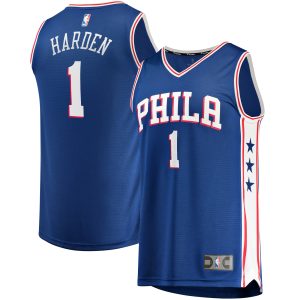 Fanatics James Harden Philadelphia 76ers Exquisite Youth Royal Fast Break Replica Player Jersey Icon Edition Perfect fit! Order this comfortable jersey.