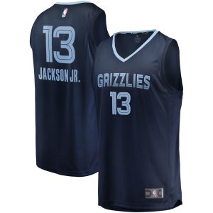 Fanatics Captivating Jaren Jackson Jr. Memphis Grizzlies Navy Replica Fast Break Jersey Icon Edition Unbeatable style! Get this stylish jersey now.