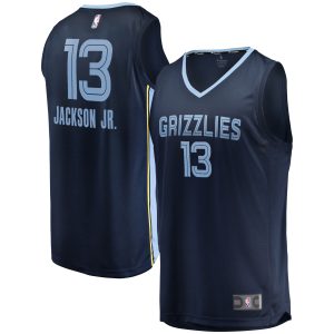 Fanatics Delightful Jaren Jackson Jr. Memphis Grizzlies Youth Navy 2021/22 Fast Break Replica Jersey Icon Edition Enhance your game - day look! Get this fashionable jersey.