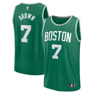 Fanatics Impressive Jaylen Brown Boston Celtics Youth Kelly Green Fast Break Replica Player Jersey Icon Edition Enhance your game - day look! Get this fashionable jersey.