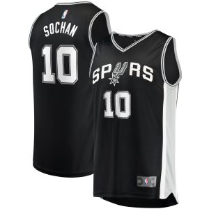 Fanatics Jeremy Captivating Sochan San Antonio Spurs Youth Black 2022 NBA Draft First Round Pick Fast Break Replica Jersey Icon Edition For a short time only! Don't miss out on this fantastic jersey.