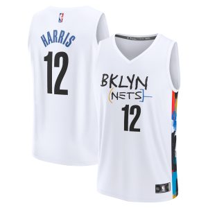 Fanatics Gorgeous Joe Harris Brooklyn Nets White Fastbreak Jersey City Edition For the true fans! Secure this authentic jersey now.
