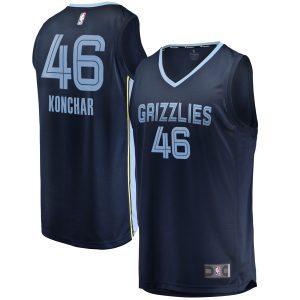 Fanatics John Konchar Memphis Grizzlies Navy Fast Break Elegant Replica Jersey Icon Edition Perfect fit! Order this comfortable jersey.