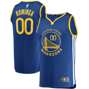 Fanatics Jonathan Kuminga Golden State Warriors Royal 2021 NBA Draft First Round Pick Fast Break Replica Jersey Icon Fantastic Edition Enhance your game - day look! Get this fashionable jersey.