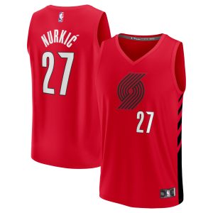 Fanatics Jusuf Nurkic Portland Trail Alluring Blazers Red Fast Break Replica Player Jersey Statement Edition Last chance! Grab this awesome jersey before it's gone for good.