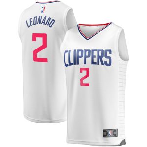Fanatics Kawhi Leonard LA Splendid Clippers White Fast Break Replica Player Jersey Association Edition Best - selling! Order this popular jersey before it's out of stock.