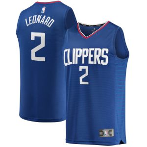 Fanatics Kawhi Leonard LA Clippers Youth Blue 2019/20 Fast Gorgeous Break Replica Jersey Icon Edition Time - sensitive! Order now before the deal expires.