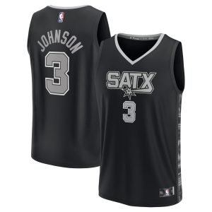 Fanatics Keldon Johnson San Antonio Spurs Amazing Black Fast Break Replica Player Jersey Statement Edition Stand out from the crowd! Wear this eye - catching jersey.