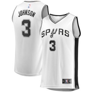 Fanatics Keldon Johnson San Antonio Spurs White Fast Break Refined Association Jersey Retailers