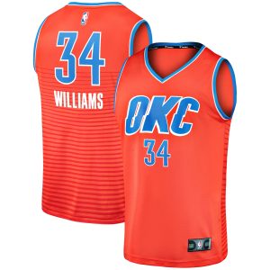 Fanatics Kenrich Williams Oklahoma City Thunder Alluring Orange Fast Break Replica Player Jersey Statement Edition Be a part of the action! Get this game - ready jersey.