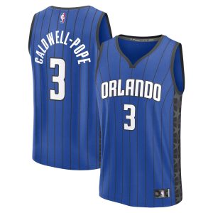 Fanatics Kentavious Caldwell Pope Orlando Magic Youth Blue Fast Captivating Break Player Jersey Statement Edition Last chance! Grab this awesome jersey before it's gone for good.