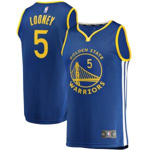 Fanatics Kevon Looney Golden State Warriors Blue Fast Terrific Break Replica Jersey Icon Edition Sports enthusiasts