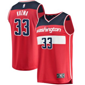 Fanatics Kyle Kuzma Washington Marvelous Wizards Red Fast Break Replica Jersey Icon Edition Proven quality! Invest in this reliable jersey.