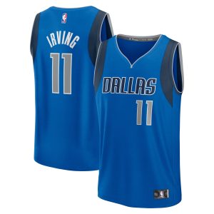 Fanatics Kyrie Irving Dallas Mavericks Blue Fast Captivating Break Replica Player Jersey Icon Edition For a short time only! Don't miss out on this fantastic jersey.