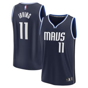 Fanatics Kyrie Irving Dallas Mavericks Navy Fast Break Replica Player Jersey Phenomenal Statement Edition Limited edition! Don't miss your chance to own this unique jersey.