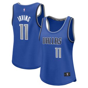 Fanatics Kyrie Irving Dallas Mavericks Women's Blue Fast Break Player Jersey Icon Edition Fantastic Hurry! Exclusive offer. Get your hands on this outstanding jersey right away.
