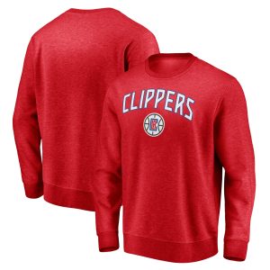Fanatics LA Clippers Red Superior Game Time Arch Pullover Sweatshirt Hurry! Exclusive offer. Get your hands on this outstanding jersey right away.