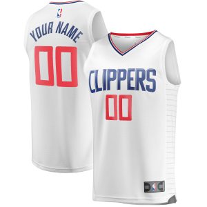 Fanatics LA Clippers Youth White Fast Break Custom Striking Replica Jersey Association Edition Fan favorite! Join thousands who love this premium jersey.
