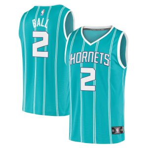 Fanatics LaMelo Ball Charlotte Hornets Teal Fast Break Replica Jersey Icon Phenomenal Edition New arrival! Check out this fresh and exciting jersey.