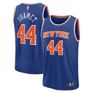 Fanatics Exceptional Landry Shamet New York Knicks Blue Fast Break Replica Player Jersey Icon Edition Proven quality! Invest in this reliable jersey.