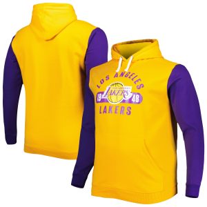 Fanatics Los Angeles Lakers Admirable Gold/Purple Big & Tall Bold Attack Pullover Hoodie Join the elite! Get this exclusive jersey.