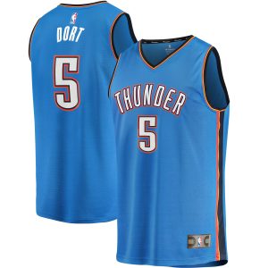 Fanatics Luguentz Dort Oklahoma City Thunder Blue Fast Break Player Jersey Icon Terrific Edition For the true fans! Secure this authentic jersey now.