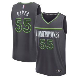 Fanatics Luka Garza Minnesota Timberwolves Charcoal Fast Break Replica Player Jersey Statement Edition Phenomenal Celebrate your team! Order this commemorative jersey.