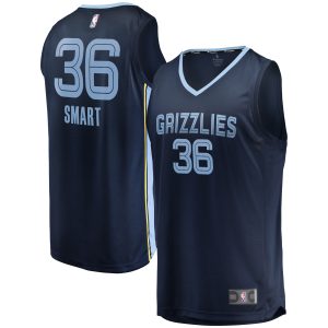 Fanatics Marcus Smart Memphis Grizzlies Navy Fast Break Impressive Player Jersey Icon Edition Time - sensitive! Order now before the deal expires.