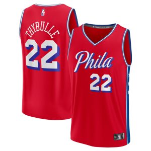 Fanatics Matisse Thybulle Philadelphia 76ers Youth Red Fast Fantastic Break Player Jersey Statement Edition Flash sale! Snag this great jersey at a discounted price.