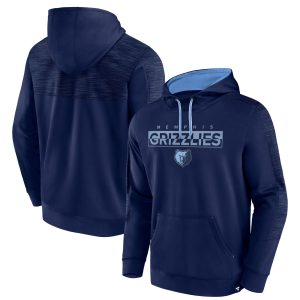 Fanatics Memphis Grizzlies Navy Defender Fabulous Fleece Pullover Hoodie Stand out from the crowd! Wear this eye - catching jersey.