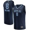 Fanatics Memphis Grizzlies Navy Ziaire Williams Glamorous Fast Break Replica Jersey Icon Edition Authentic look! Wear this genuine jersey.