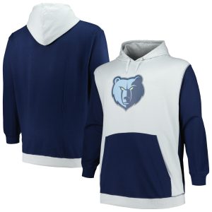 Fanatics Memphis Grizzlies Navy/Silver Big & Tall Primary Arctic Glamorous Pullover Hoodie Experience luxury! Order this high - end jersey.