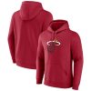 Fanatics Miami Heat Amazing Red Primary Logo Pullover Hoodie Exclusive design! Own a jersey like no other.
