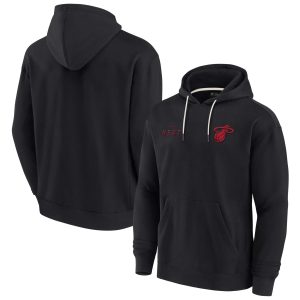 Fanatics Miami Heat Unisex Alluring Black Elements Super Soft Fleece Pullover Hoodie Celebrate your team! Order this commemorative jersey.