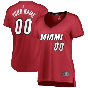 Fanatics Miami Heat Women's Wine Fast Break Replica Custom Dashing Jersey Statement Edition Hurry! Exclusive offer. Get your hands on this outstanding jersey right away.