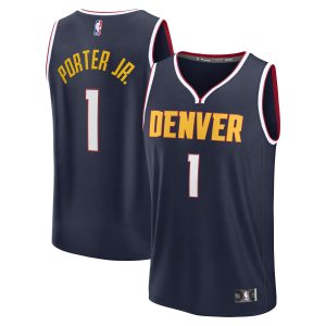 Fanatics Michael Porter Jr. Delightful Denver Nuggets Navy Fast Break Replica Player Jersey Icon Edition Time - sensitive! Order now before the deal expires.