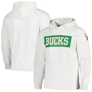 Fanatics Milwaukee Bucks Ash Captivating Softhand Raglan Tri Blend Pullover Hoodie Unbeatable style! Get this stylish jersey now.