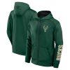 Fanatics Milwaukee Superb Bucks Hunter Green Baller Defender Performance Full Zip Hoodie Stand out from the crowd! Wear this eye - catching jersey.