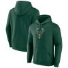 Fanatics Milwaukee Stunning Bucks Hunter Green Primary Logo Pullover Hoodie Enhance your game - day look! Get this fashionable jersey.