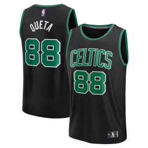 Fanatics Neemias Magnificent Queta Boston Celtics Black Fast Break Replica Player Jersey Statement Edition Experience luxury! Order this high - end jersey.