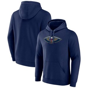 Fanatics New Orleans Pelicans Navy Primary Logo Pullover Hoodie Glamorous Celebrate your team! Order this commemorative jersey.